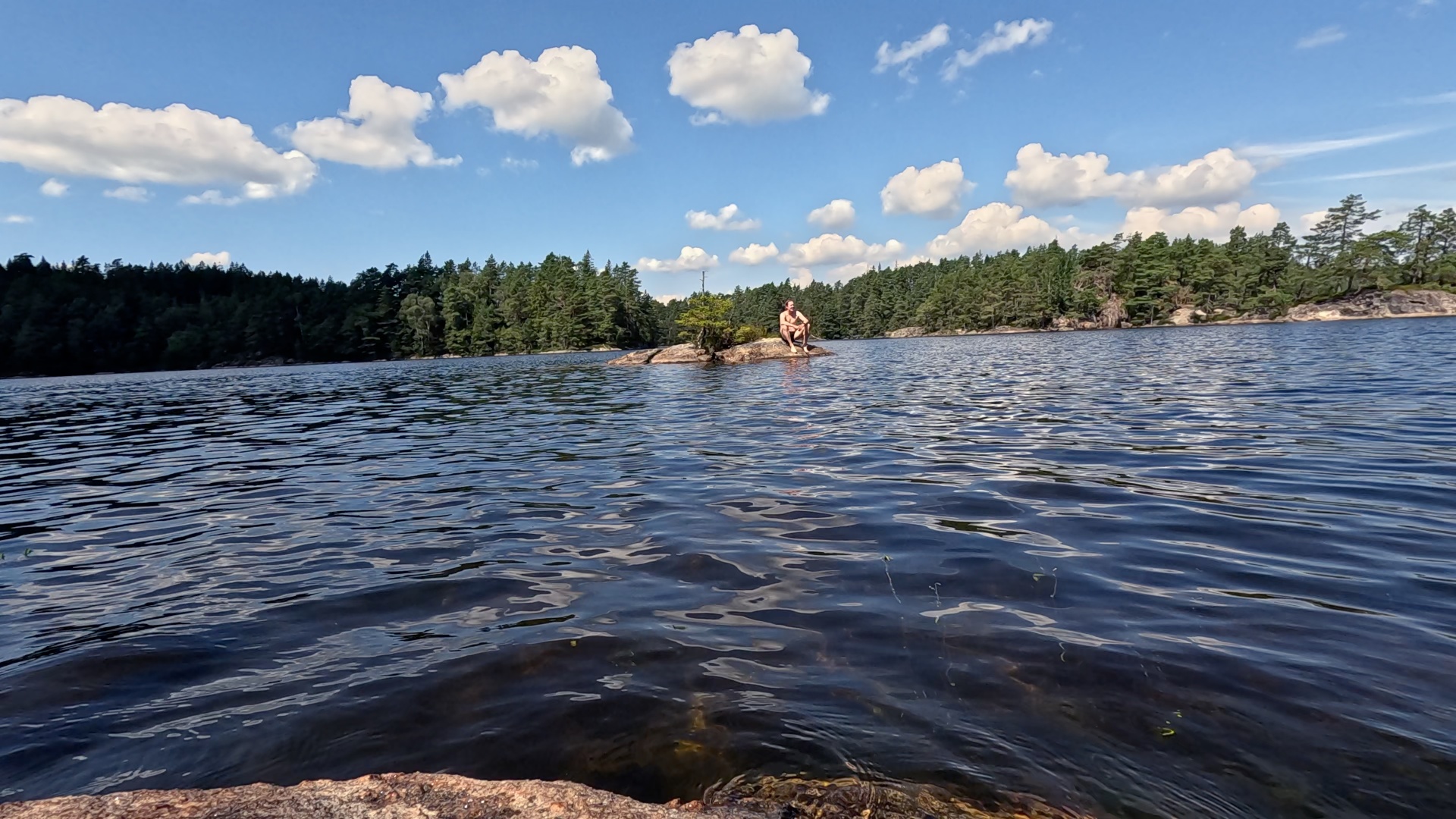 Sjöbad i Dalsland